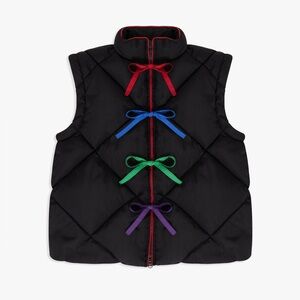 Lisa Says Gah Lady Puffer Jacket Vest